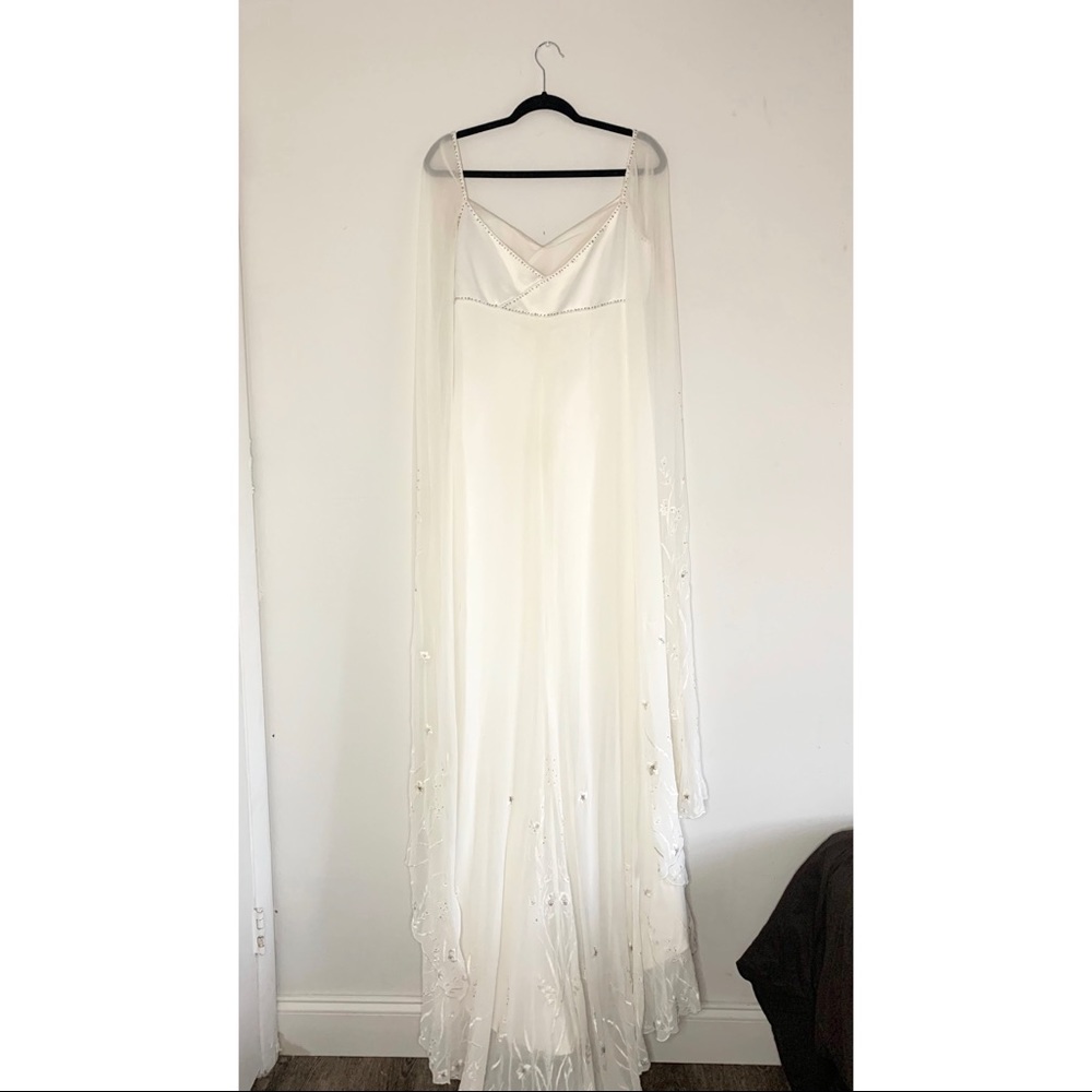 Michaelangelo Simple Light Wedding Dress bridal